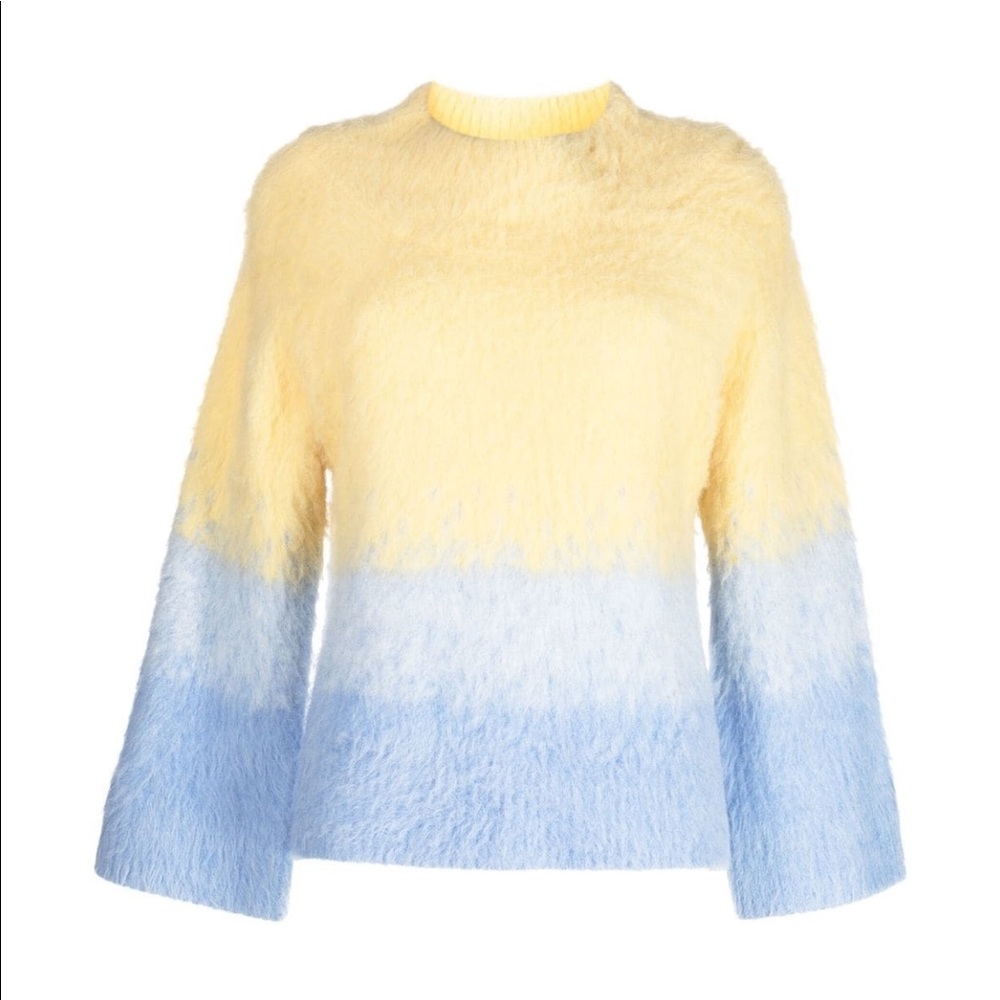 Cult gaia ombre crew neck sweater size S matching set